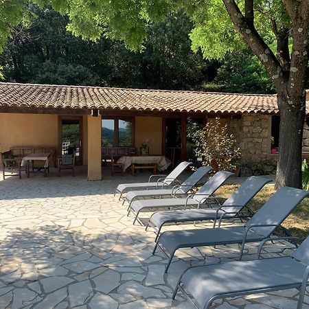 Gite Pommier Au Chateau Des Pauses Villa Saint-André-de-Majencoules Kültér fotó
