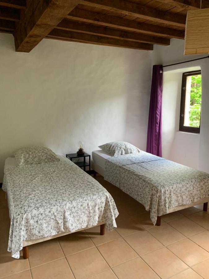 Gite Pommier Au Chateau Des Pauses Villa Saint-André-de-Majencoules Kültér fotó